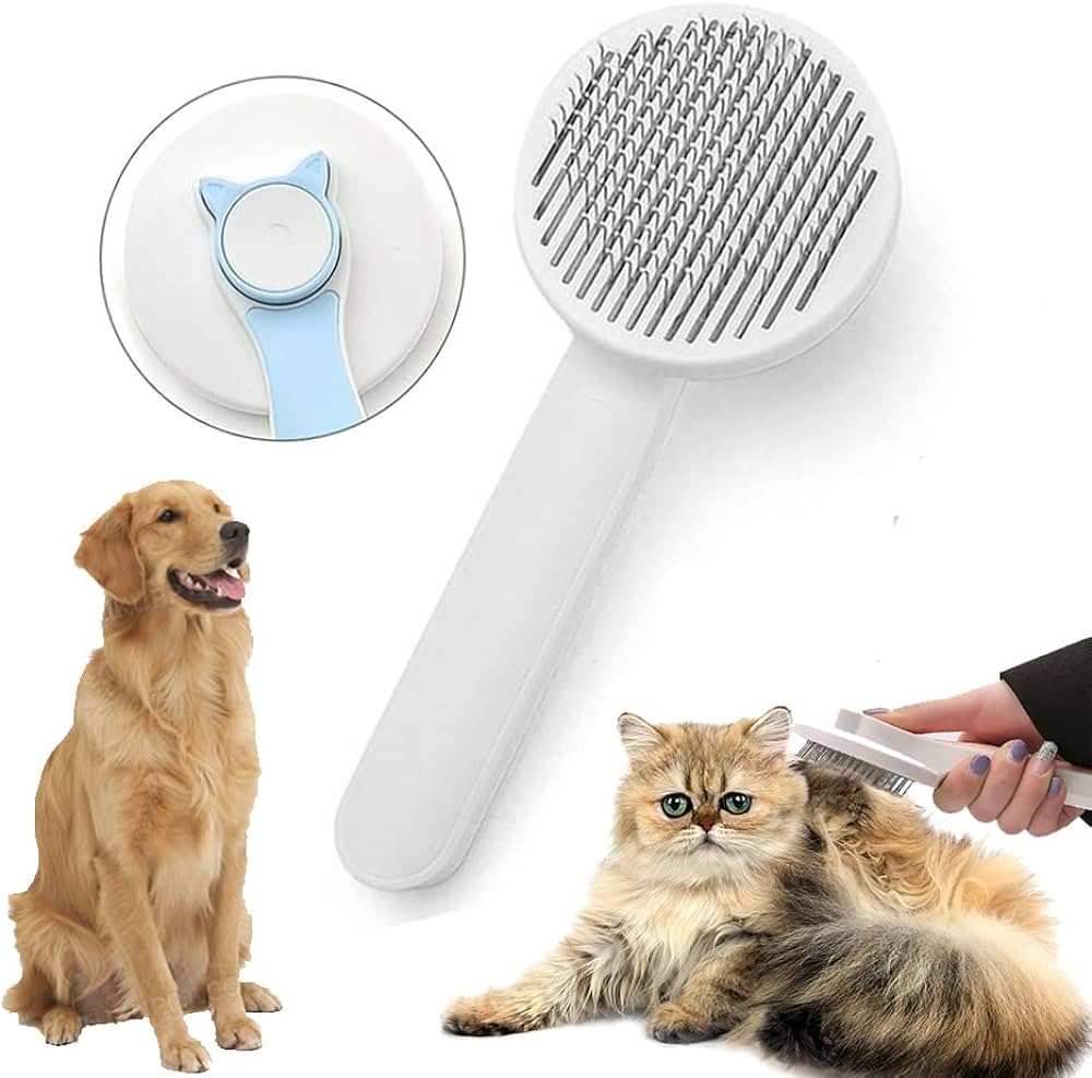 Peine Expulsor De Pelo Muerto Perros Gatos Productos para mascotas